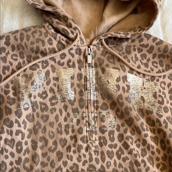 Pink by Victorias Secret Leopard Print Hoodie - Picture 2 of 16